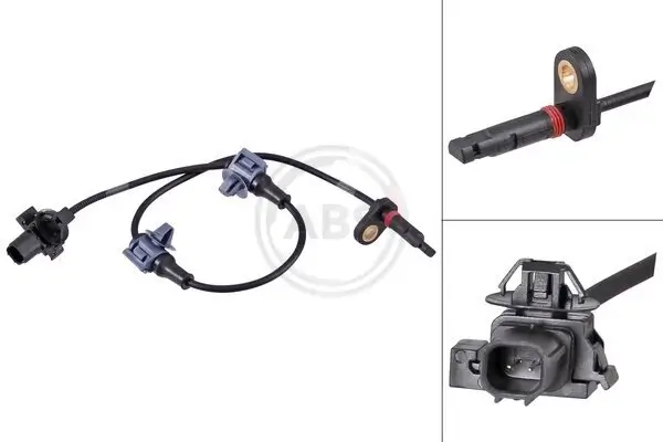 Sensor, Raddrehzahl Hinterachse links A.B.S. 31771