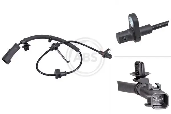 Sensor, Raddrehzahl Hinterachse A.B.S. 31784