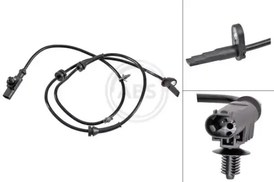 Sensor, Raddrehzahl Vorderachse A.B.S. 31795 Bild Sensor, Raddrehzahl Vorderachse A.B.S. 31795