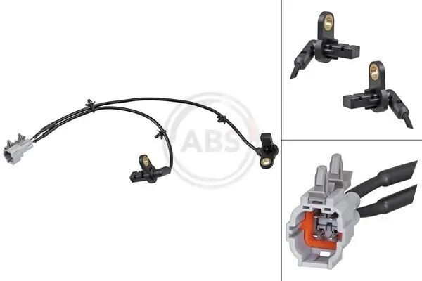 Sensor, Raddrehzahl Hinterachse A.B.S. 31801