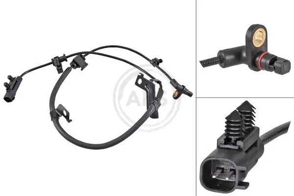 Sensor, Raddrehzahl Hinterachse links A.B.S. 31813