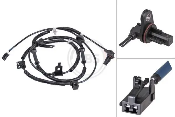 Sensor, Raddrehzahl Hinterachse rechts A.B.S. 31814