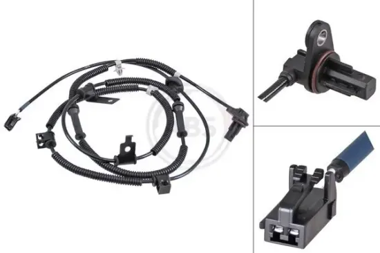 Sensor, Raddrehzahl Hinterachse rechts A.B.S. 31814 Bild Sensor, Raddrehzahl Hinterachse rechts A.B.S. 31814