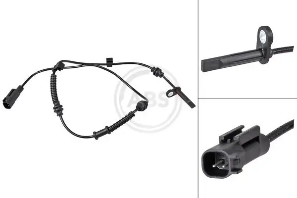 Sensor, Raddrehzahl Hinterachse A.B.S. 31825