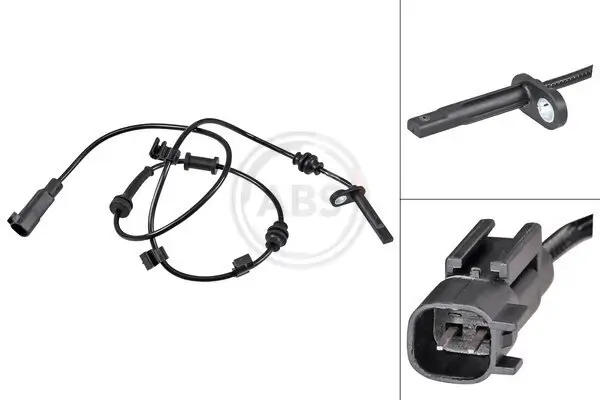 Sensor, Raddrehzahl Hinterachse A.B.S. 31826