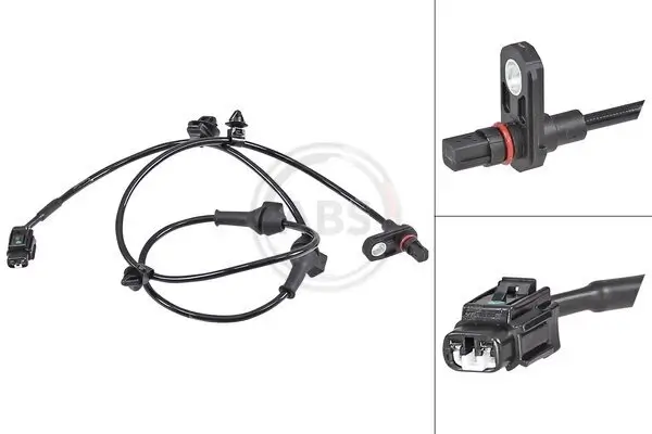 Sensor, Raddrehzahl Hinterachse links A.B.S. 31850