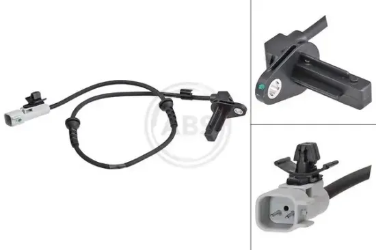 Sensor, Raddrehzahl Hinterachse links A.B.S. 31870 Bild Sensor, Raddrehzahl Hinterachse links A.B.S. 31870