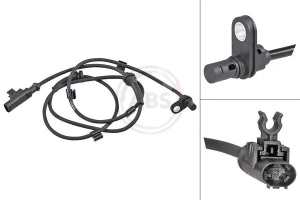 Sensor, Raddrehzahl Hinterachse links A.B.S. 31873