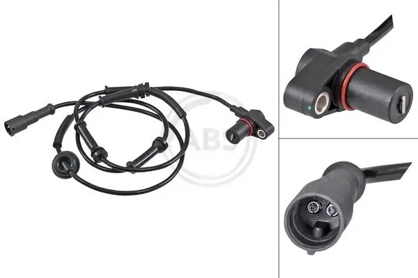 Sensor, Raddrehzahl Hinterachse A.B.S. 31876