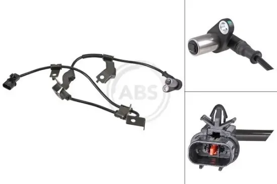 Sensor, Raddrehzahl Vorderachse links A.B.S. 31902 Bild Sensor, Raddrehzahl Vorderachse links A.B.S. 31902