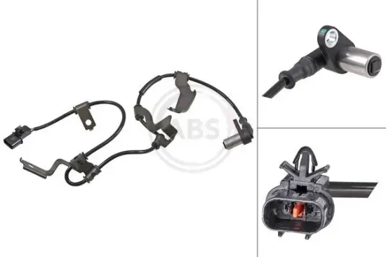 Sensor, Raddrehzahl Vorderachse rechts A.B.S. 31904 Bild Sensor, Raddrehzahl Vorderachse rechts A.B.S. 31904