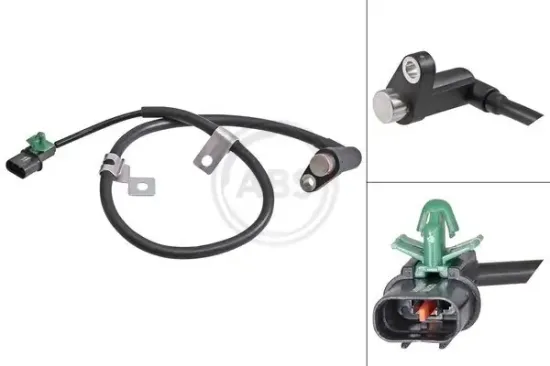 Sensor, Raddrehzahl Hinterachse links A.B.S. 31909 Bild Sensor, Raddrehzahl Hinterachse links A.B.S. 31909