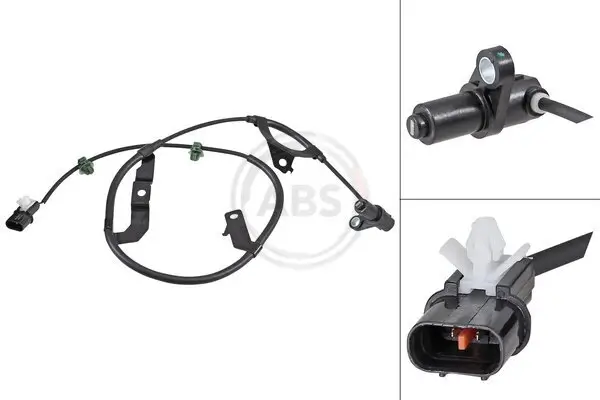 Sensor, Raddrehzahl Vorderachse links A.B.S. 31911