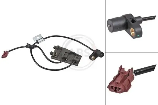 Sensor, Raddrehzahl Vorderachse links A.B.S. 31929 Bild Sensor, Raddrehzahl Vorderachse links A.B.S. 31929