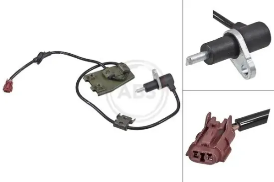 Sensor, Raddrehzahl Vorderachse rechts A.B.S. 31930 Bild Sensor, Raddrehzahl Vorderachse rechts A.B.S. 31930