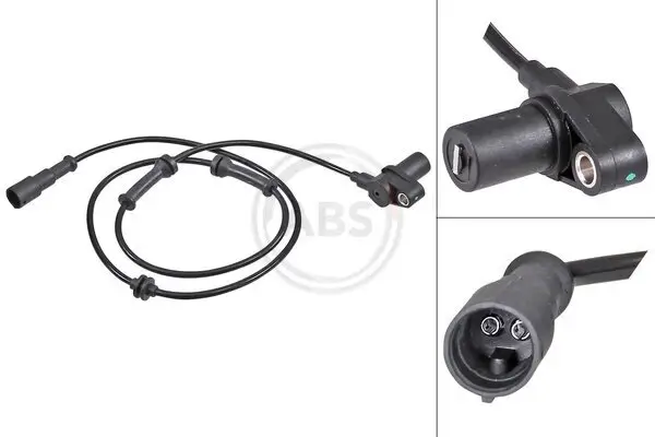 Sensor, Raddrehzahl Vorderachse A.B.S. 31958