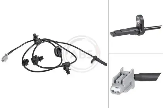 Sensor, Raddrehzahl Hinterachse links A.B.S. 31968 Bild Sensor, Raddrehzahl Hinterachse links A.B.S. 31968