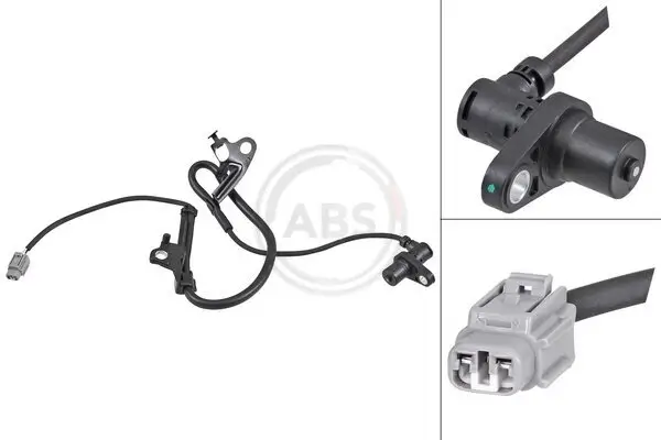 Sensor, Raddrehzahl Vorderachse links A.B.S. 31976