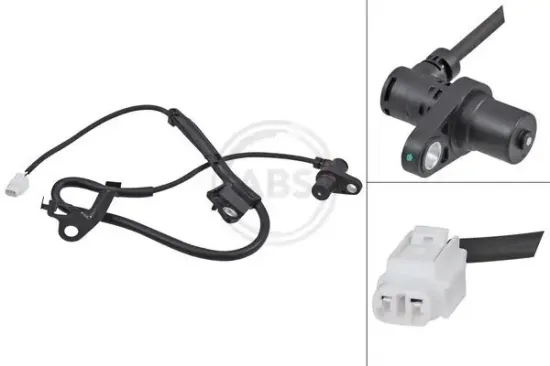 Sensor, Raddrehzahl Vorderachse rechts A.B.S. 31977 Bild Sensor, Raddrehzahl Vorderachse rechts A.B.S. 31977
