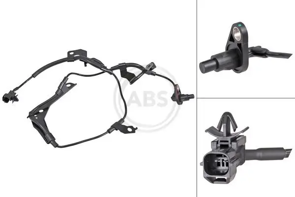 Sensor, Raddrehzahl Vorderachse links A.B.S. 32001