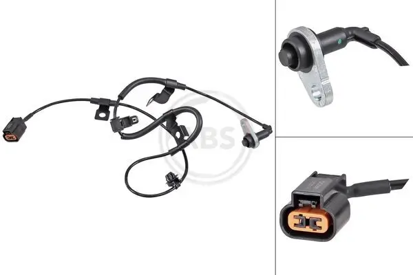 Sensor, Raddrehzahl Hinterachse links A.B.S. 32003