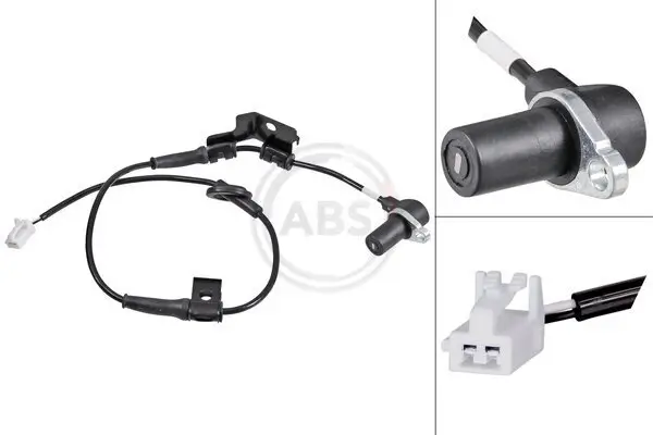 Sensor, Raddrehzahl Hinterachse links A.B.S. 32019