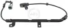 Sensor, Raddrehzahl Hinterachse rechts A.B.S. 32029 Bild Sensor, Raddrehzahl Hinterachse rechts A.B.S. 32029