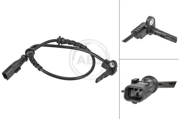 Sensor, Raddrehzahl Vorderachse A.B.S. 32034