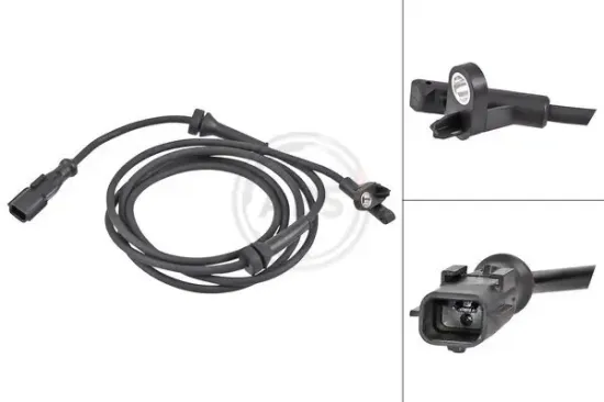 Sensor, Raddrehzahl Hinterachse rechts A.B.S. 32035 Bild Sensor, Raddrehzahl Hinterachse rechts A.B.S. 32035