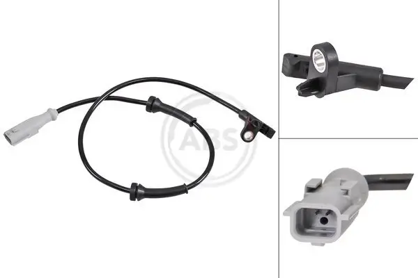 Sensor, Raddrehzahl Hinterachse links A.B.S. 32036