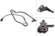 Sensor, Raddrehzahl Hinterachse links Hinterachse links A.B.S. 32048