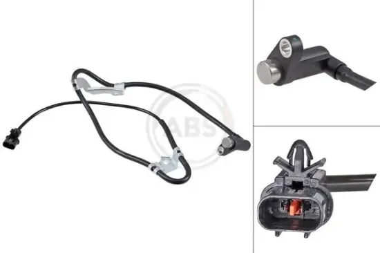 Sensor, Raddrehzahl Hinterachse links Hinterachse links A.B.S. 32048 Bild Sensor, Raddrehzahl Hinterachse links Hinterachse links A.B.S. 32048