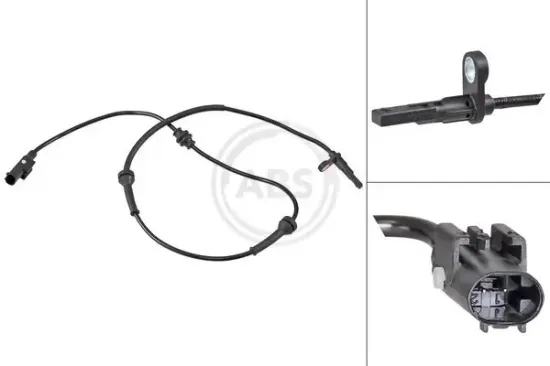 Sensor, Raddrehzahl Vorderachse A.B.S. 32078 Bild Sensor, Raddrehzahl Vorderachse A.B.S. 32078