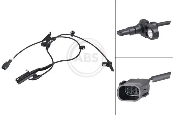 Sensor, Raddrehzahl Vorderachse rechts A.B.S. 32094