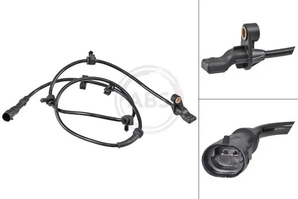 Sensor, Raddrehzahl Hinterachse A.B.S. 32117