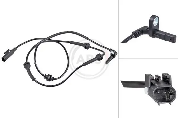 Sensor, Raddrehzahl Hinterachse A.B.S. 32118