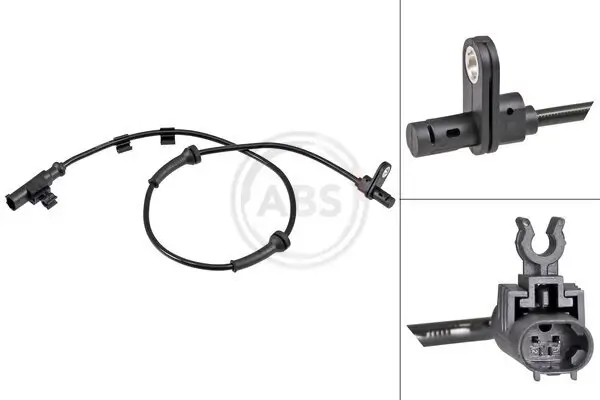 Sensor, Raddrehzahl Vorderachse A.B.S. 32135