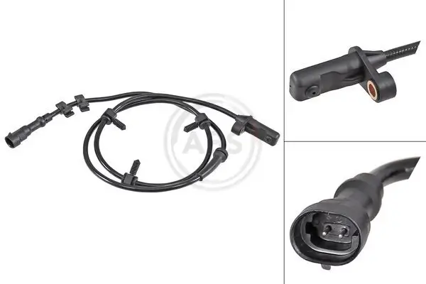 Sensor, Raddrehzahl Hinterachse A.B.S. 32136