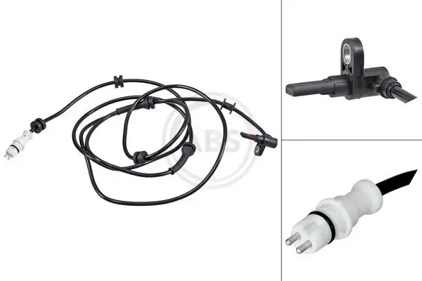 Sensor, Raddrehzahl Hinterachse links A.B.S. 32175