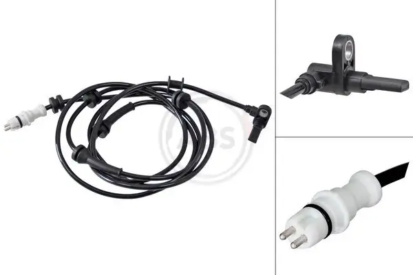 Sensor, Raddrehzahl Hinterachse rechts A.B.S. 32176