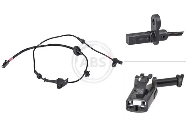 Sensor, Raddrehzahl Hinterachse links A.B.S. 32189