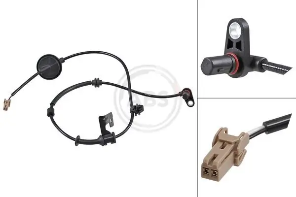 Sensor, Raddrehzahl Hinterachse links A.B.S. 32195
