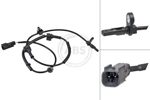 Sensor, Raddrehzahl Vorderachse A.B.S. 32200