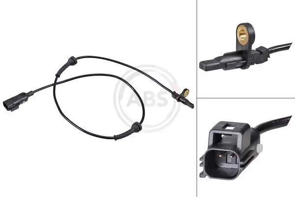 Sensor, Raddrehzahl Vorderachse A.B.S. 32202