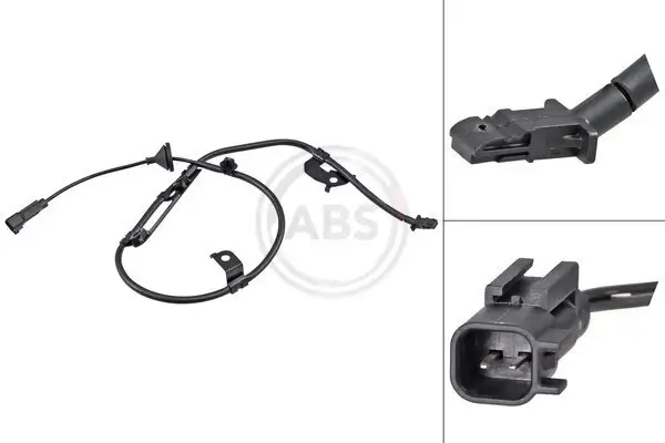 Sensor, Raddrehzahl Hinterachse rechts A.B.S. 32204