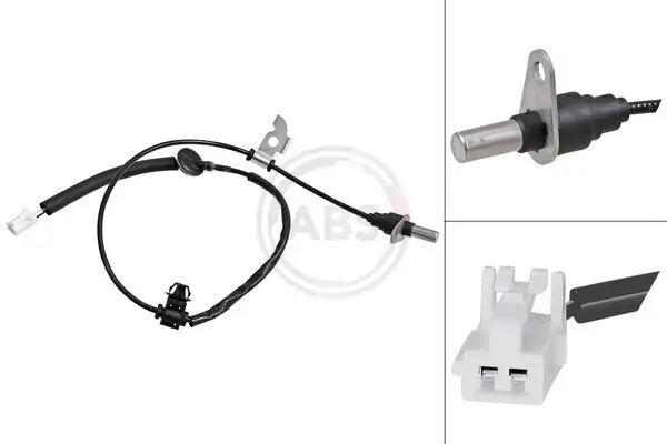 Sensor, Raddrehzahl Hinterachse links A.B.S. 32207