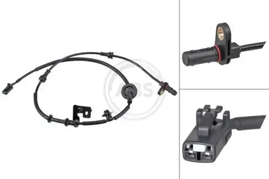 Sensor, Raddrehzahl Hinterachse links A.B.S. 32222 Bild Sensor, Raddrehzahl Hinterachse links A.B.S. 32222