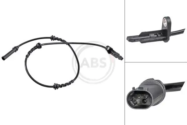 Sensor, Raddrehzahl Hinterachse A.B.S. 32247