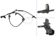 Sensor, Raddrehzahl Vorderachse A.B.S. 32301