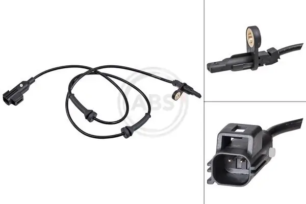 Sensor, Raddrehzahl Vorderachse A.B.S. 32325